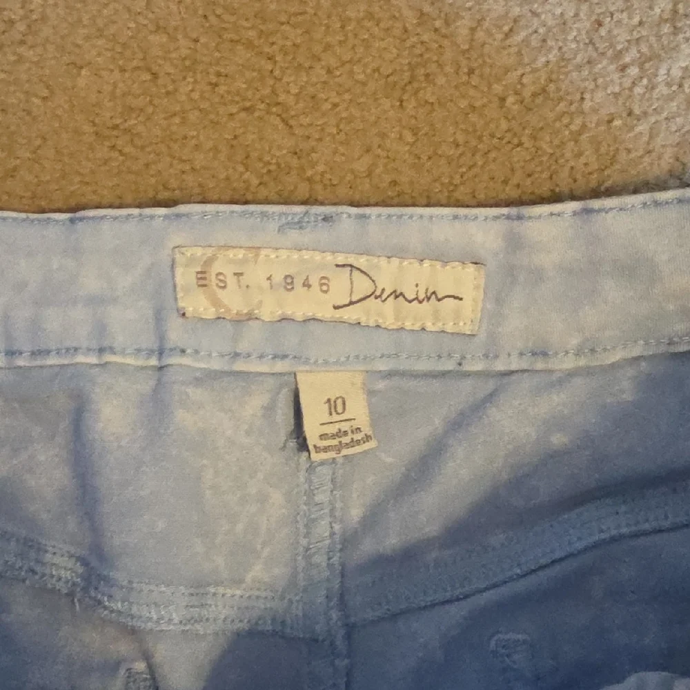 Light Blue Denim Skirt 10